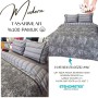 ETEHOMETEX %100 Pamuk Nevresim Takımı ÇİFT KİŞİLİK DAMASK GRİ 8696474232116